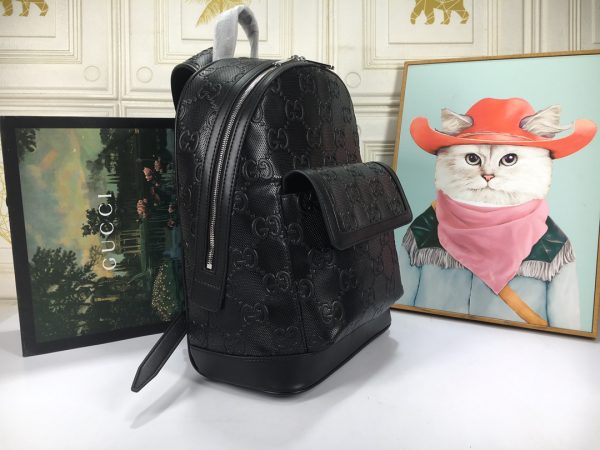 Replica Gucci Double G Embossed Stylish Backpack - Image 2
