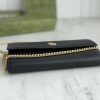 Best Replicas Bags - Replica Gucci Marmont Chain Wallet Beige & Black Shop For Best Louis Vuitton LV Replica Bags With Cheap Price