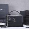 Best Replicas Bags - Replica YSL Sunset Medium Top Handle Bag - Black Shop For Best Louis Vuitton LV Replica Bags With Cheap Price