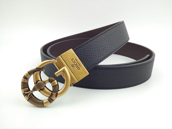 Replica Gucci G Belt 34mm in Black - G394-75 Style - Image 2