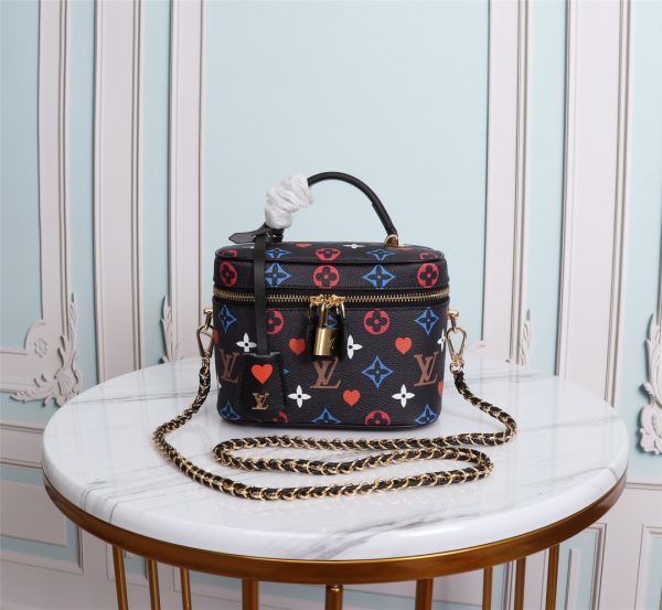 Replica LV Game On Vanity PM M57482 Black/White