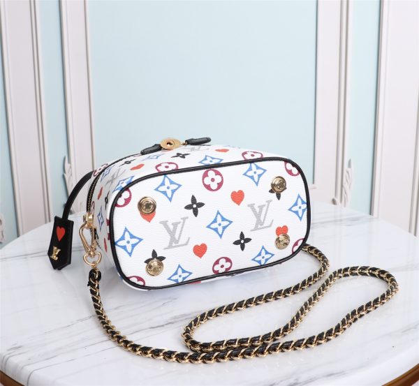 Replica LV Game On Vanity PM M57482 Black/White - Image 11