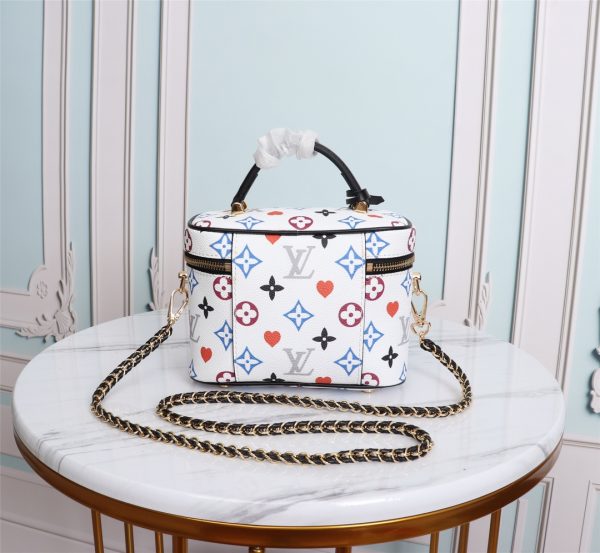 Replica LV Game On Vanity PM M57482 Black/White - Image 12
