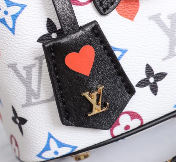 Replica LV Game On Vanity PM M57482 Black/White - Image 13