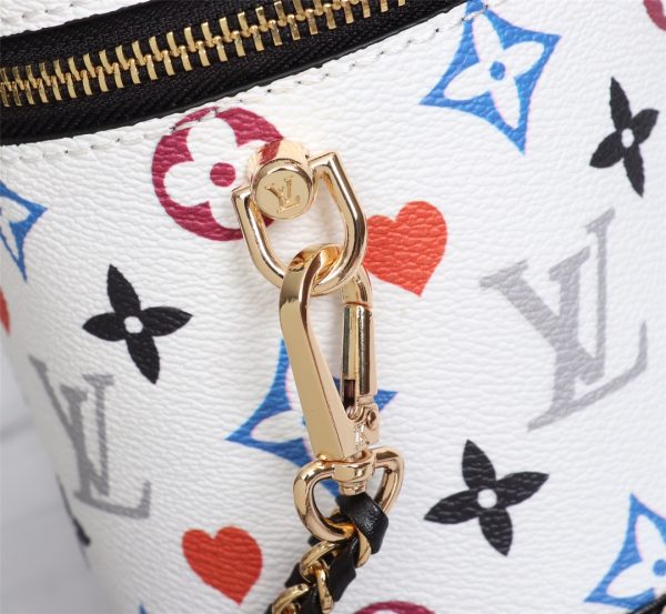 Replica LV Game On Vanity PM M57482 Black/White - Image 14
