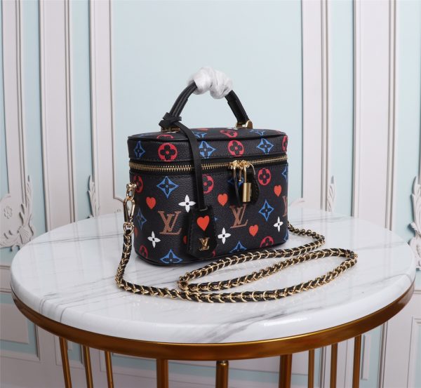 Replica LV Game On Vanity PM M57482 Black/White - Image 2