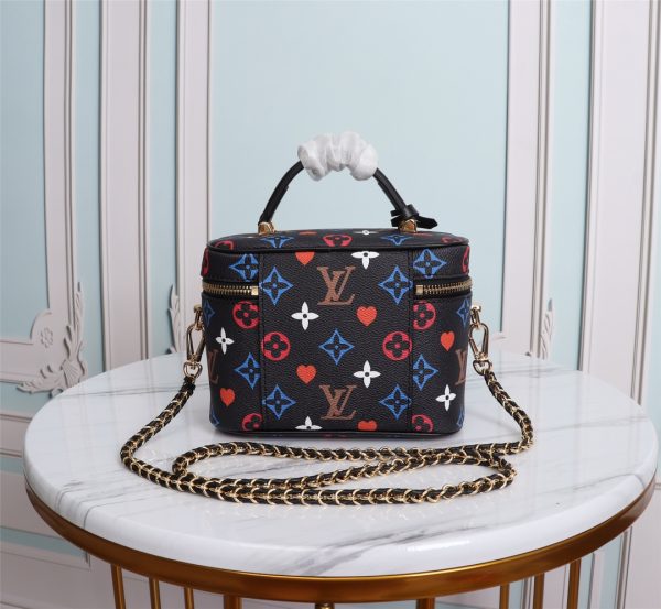 Replica LV Game On Vanity PM M57482 Black/White - Image 4