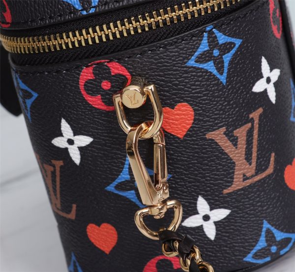Replica LV Game On Vanity PM M57482 Black/White - Image 7