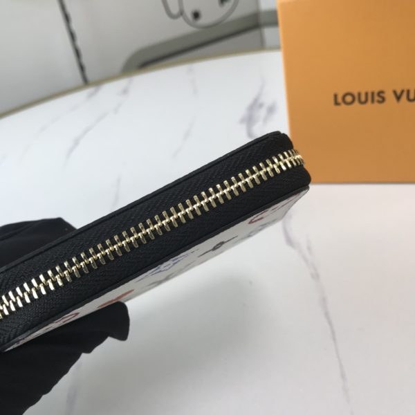 Replica LV Game On Zippy Coin Purse in Black/White - Image 14