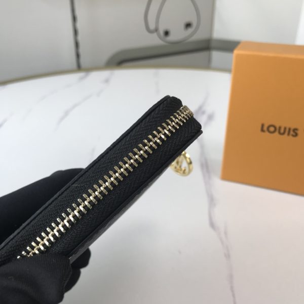 Replica LV Game On Zippy Coin Purse in Black/White - Image 8