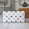 Best Replicas Bags - Louis Vuitton Replica Game On Zippy Wallet Black/White M80323 Shop For Best Louis Vuitton LV Replica Bags With Cheap Price