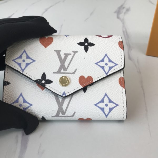 Replica LV Zoe Wallet Aaa-Game Black/White M41938 - Image 14