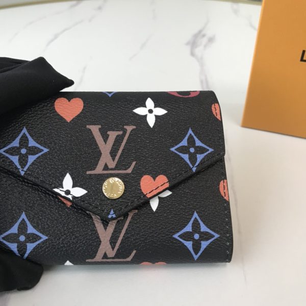 Replica LV Zoe Wallet Aaa-Game Black/White M41938 - Image 5