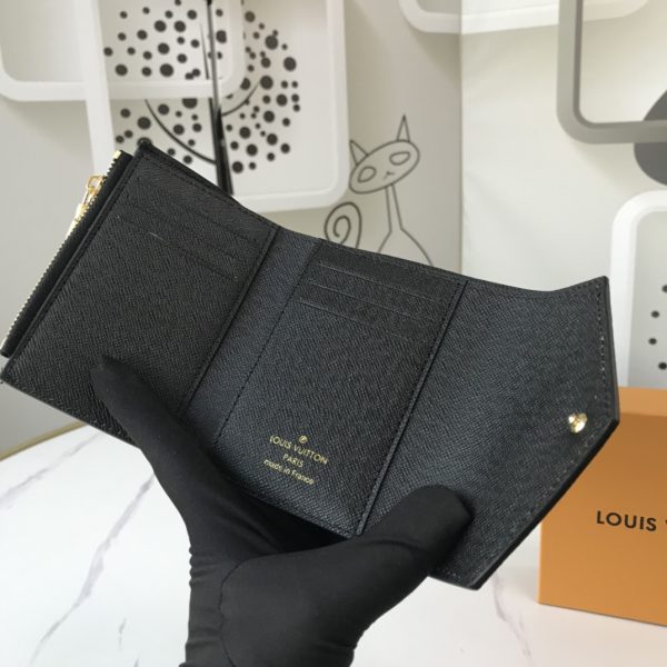 Replica LV Zoe Wallet Aaa-Game Black/White M41938 - Image 6