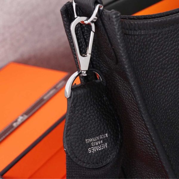 Replica Hermes Evelyne III 29 Bag - Orange, Black, Blue - Image 19