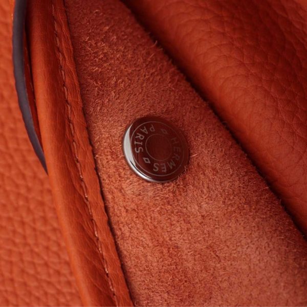 Replica Hermes Evelyne III 29 Bag - Orange, Black, Blue - Image 8