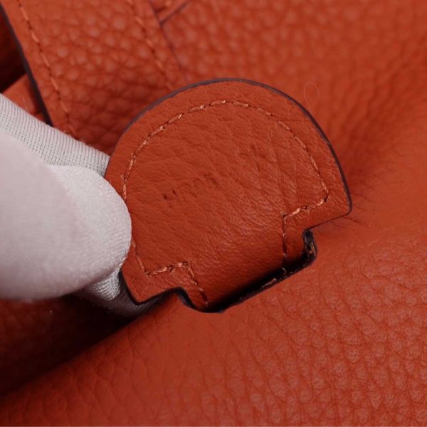 Replica Hermes Evelyne III 29 Bag - Orange, Black, Blue - Image 7