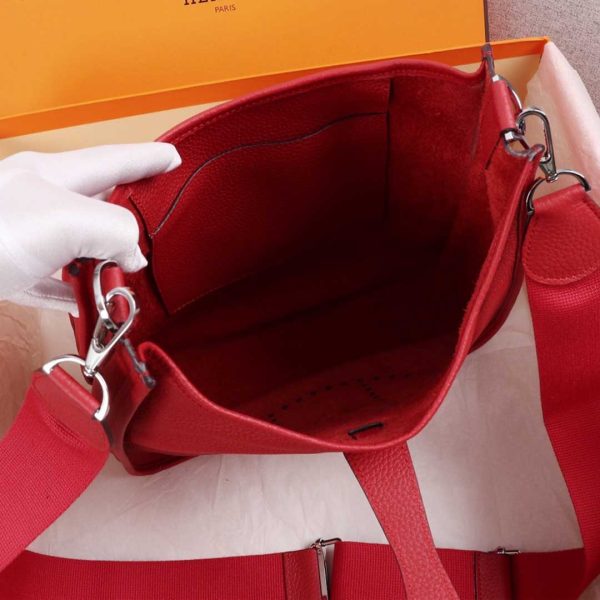 Replica Hermes Evelyne III 29 Bag - Orange, Black, Blue - Image 28