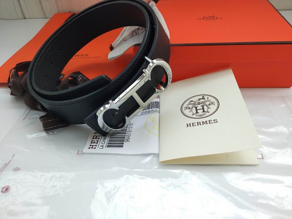 Replica Hermes H Belt 38mm - Classic H111-75 Design - Image 3