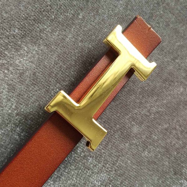 Replica Hermes H127-75 15mm Leather Belt - Image 3