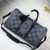 Best Replicas Bags - Replica LV Keepall Bandouliere 50 Travel Bag M45392/M57419 Shop For Best Louis Vuitton LV Replica Bags With Cheap Price