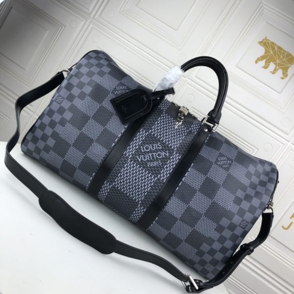 Replica LV Keepall Bandouliere 50 Travel Bag M45392/M57419 - Image 10