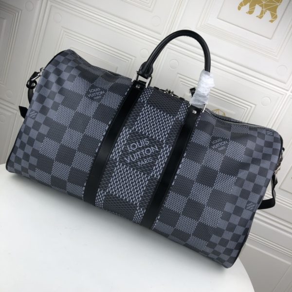 Replica LV Keepall Bandouliere 50 Travel Bag M45392/M57419 - Image 11