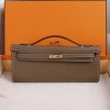 Best Replicas Bags - Hermes AAA Kelly Cut Pochette Replica - Black, Brown, Blue Shop For Best Louis Vuitton LV Replica Bags With Cheap Price