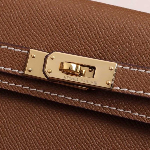 Hermes AAA Kelly Cut Pochette Replica - Black, Brown, Blue - Image 4