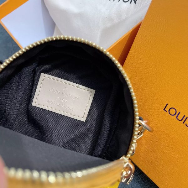 Replica LV Cartoon Charm Chain Wallet - Stylish & Compact - Image 6
