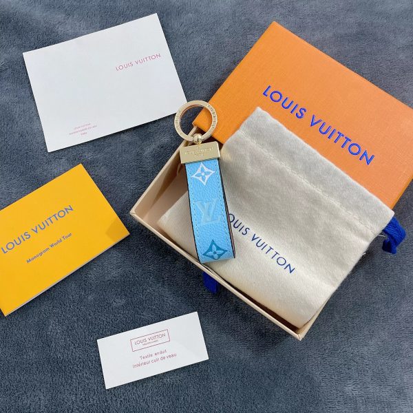 LV Dragonne Bag Charm & Key Holder – Stylish Replica L04 - Image 8