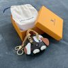 Best Replicas Bags - Louis Vuitton Replica Dog Charm Wallet with Chain L05 Shop For Best Louis Vuitton LV Replica Bags With Cheap Price