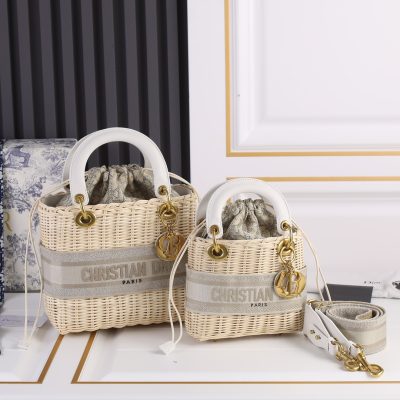 Grey Replica Dior Lady D Bag – Timeless Elegance Redefined