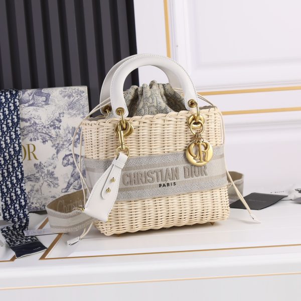 Grey Replica Dior Lady D Bag – Timeless Elegance Redefined - Image 2