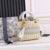Best Replicas Bags - Grey Replica Dior Lady D Bag – Timeless Elegance Redefined Shop For Best Louis Vuitton LV Replica Bags With Cheap Price