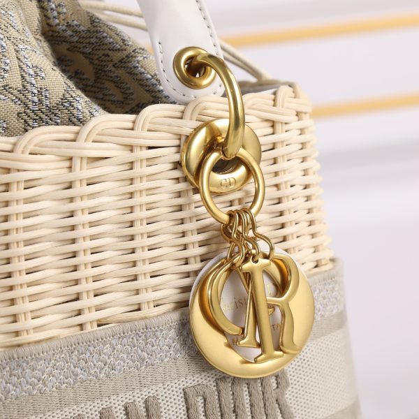 Grey Replica Dior Lady D Bag – Timeless Elegance Redefined - Image 7