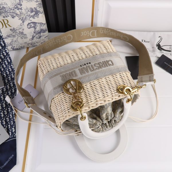 Grey Replica Dior Lady D Bag – Timeless Elegance Redefined - Image 8