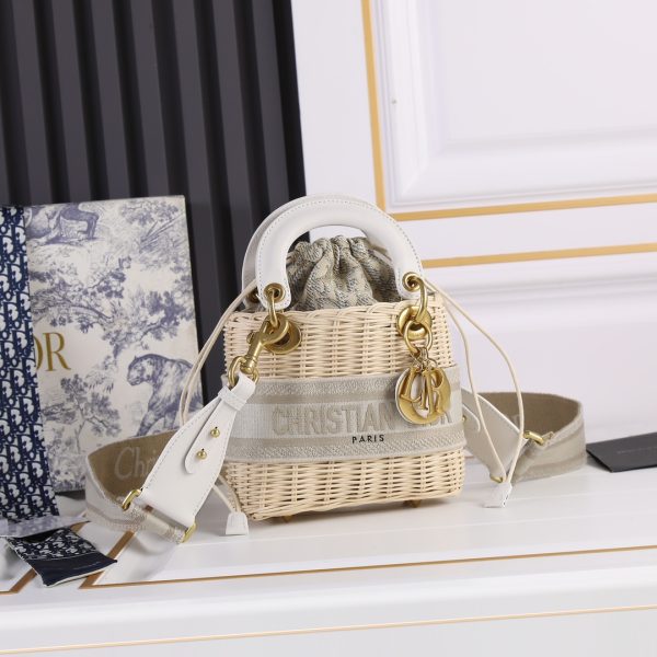 Grey Replica Dior Lady D Bag – Timeless Elegance Redefined - Image 11