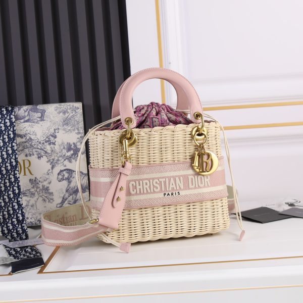 Pink Replica Dior Lady D Bag | Elegant Luxury Design - Image 2