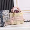 Best Replicas Bags - Pink Replica Dior Lady D Bag | Elegant Luxury Design Shop For Best Louis Vuitton LV Replica Bags With Cheap Price