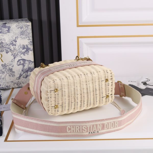 Pink Replica Dior Lady D Bag | Elegant Luxury Design - Image 9