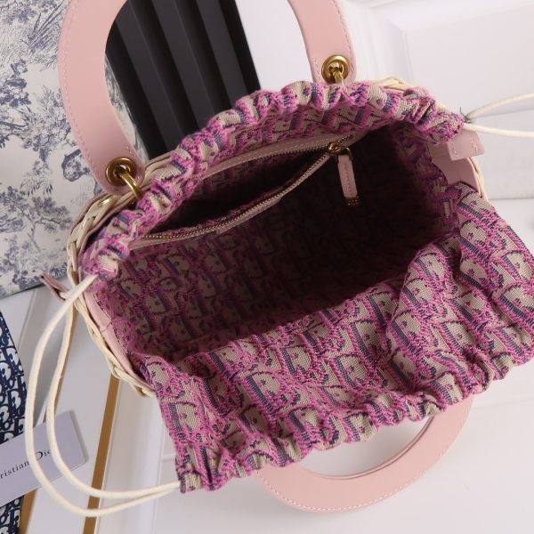 Pink Replica Dior Lady D Bag | Elegant Luxury Design - Image 10