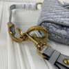 Best Replicas Bags - Replica Dior Navy Gray Oblique Embroidery Saddle Bag Shop For Best Louis Vuitton LV Replica Bags With Cheap Price