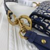 Best Replicas Bags - Replica Dior Navy Gray Oblique Embroidery Saddle Bag Shop For Best Louis Vuitton LV Replica Bags With Cheap Price