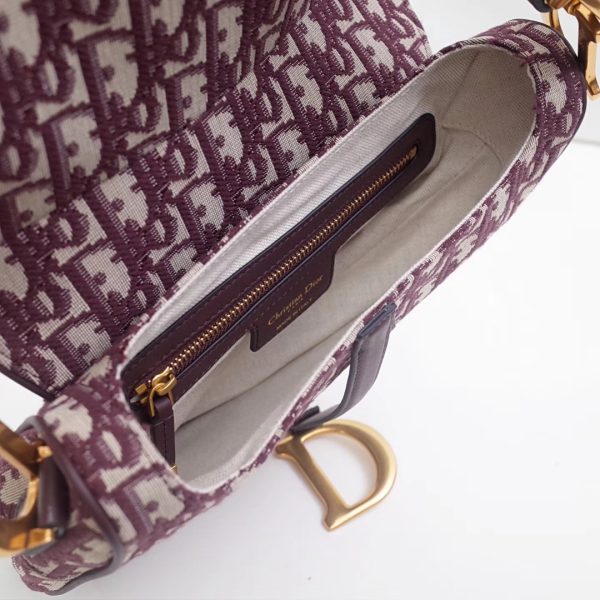 Replica Dior Large Oblique Saddle Bag – Timeless Style - Image 2
