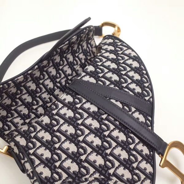 Replica Dior Large Oblique Saddle Bag – Timeless Style - Image 3