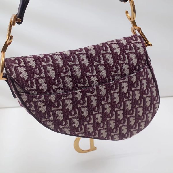Replica Dior Large Oblique Saddle Bag – Timeless Style - Image 8