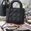 Best Replicas Bags - Replica Dior AAA Mini Lady Bag - Black, Pink, Grey Shop For Best Louis Vuitton LV Replica Bags With Cheap Price