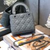 Best Replicas Bags - Replica Dior AAA Mini Lady Bag - Black, Pink, Grey Shop For Best Louis Vuitton LV Replica Bags With Cheap Price