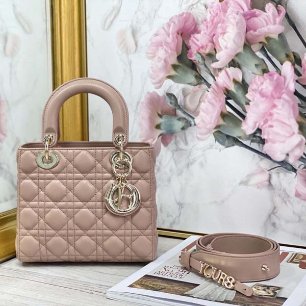 Dior AAA My ABC Lady Dr Replica Bag - Black, White, Red - Image 16